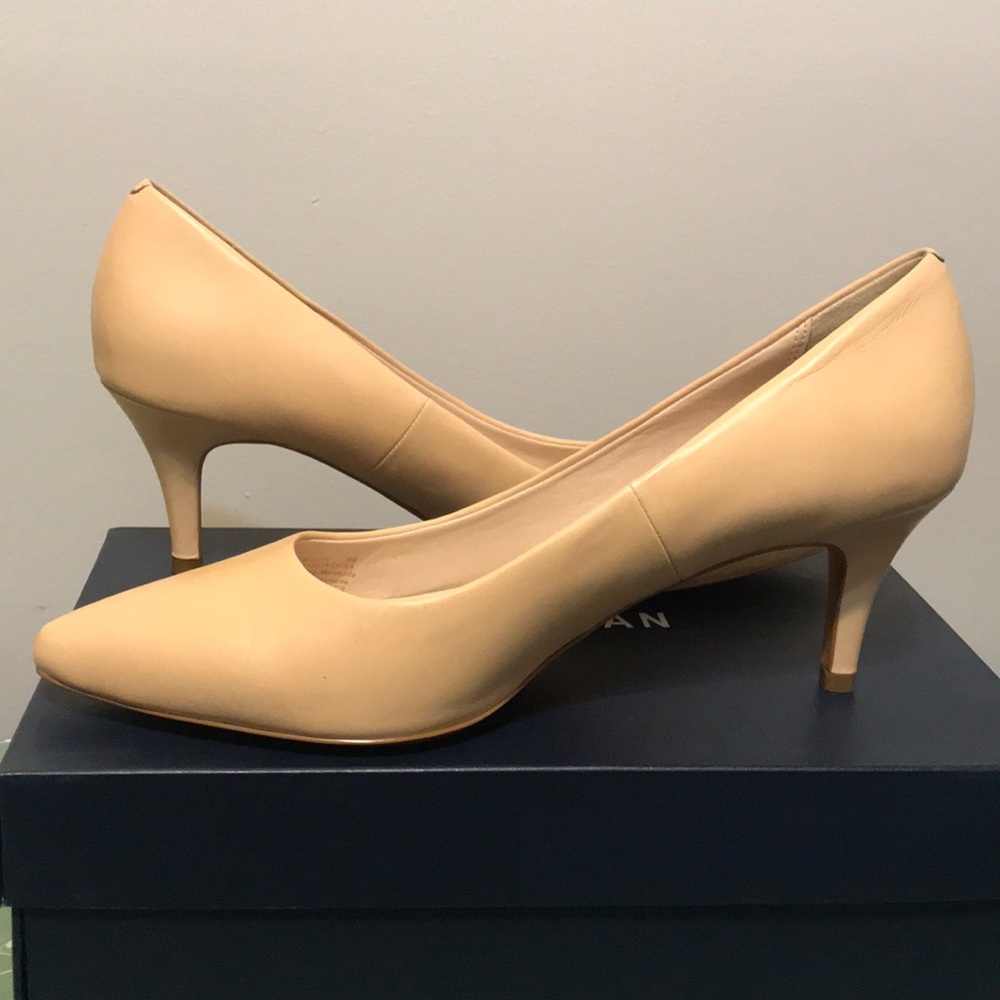 NBW Cole Haan Nude heels
